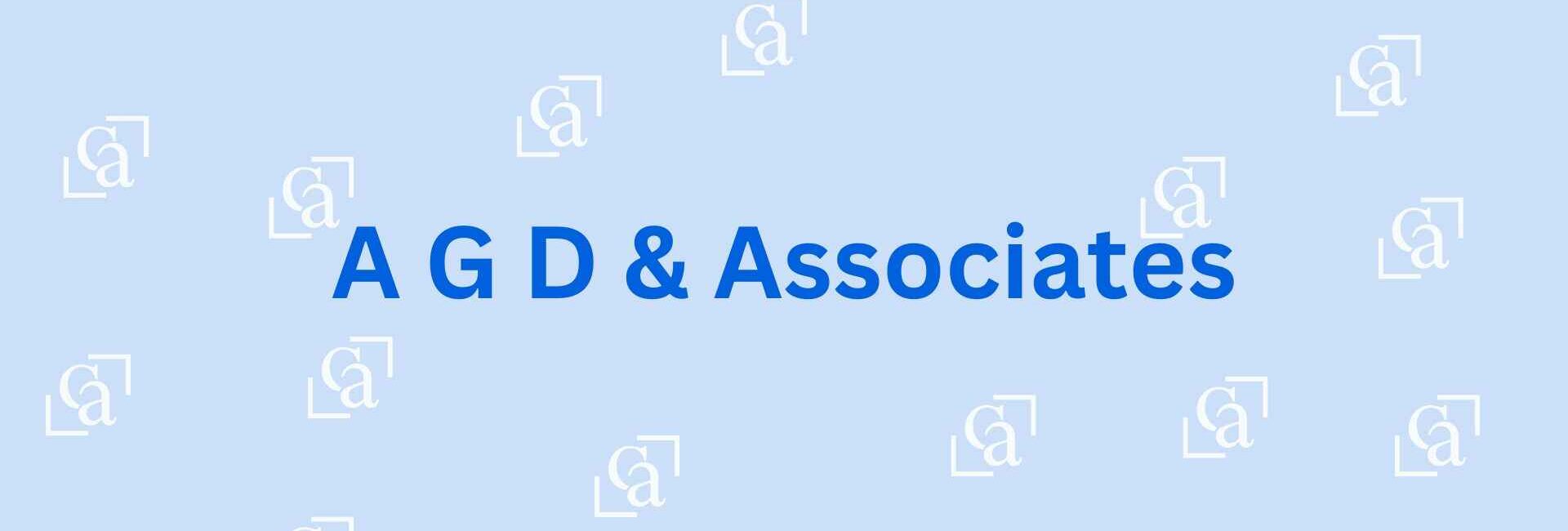 A G D & Associates - Chartered Accountant Firm in Faridabad