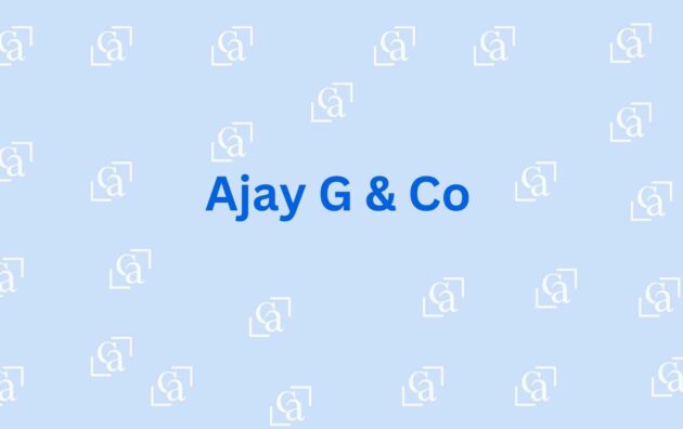 Ajay G and Co - Chartered Accountant