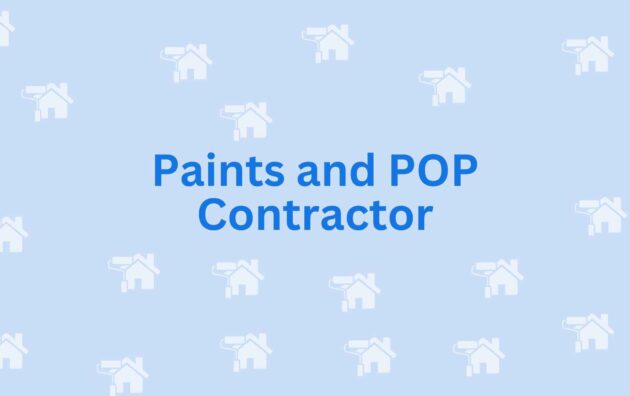 Paints and POP Contractor- house painter in faridabad